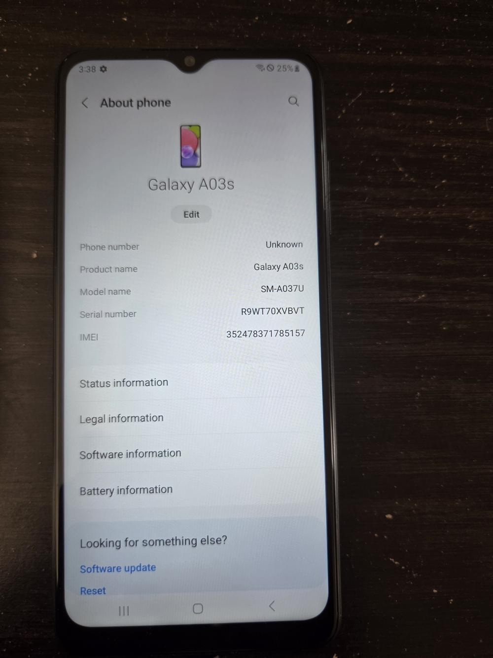 Samsung Galaxy A03s - Black - Reliable Everyday Smartphone